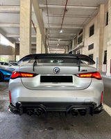 AD Style Carbon Fiber Rear Wing V1 - BMW G80 M3 & G82/G83 M4 & 4 Series