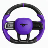 2024+ Ford Mustang Carbon Fiber Steering Wheel - Preset
