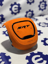 2015+ Dodge Airbag Cover - Orange Alcantara