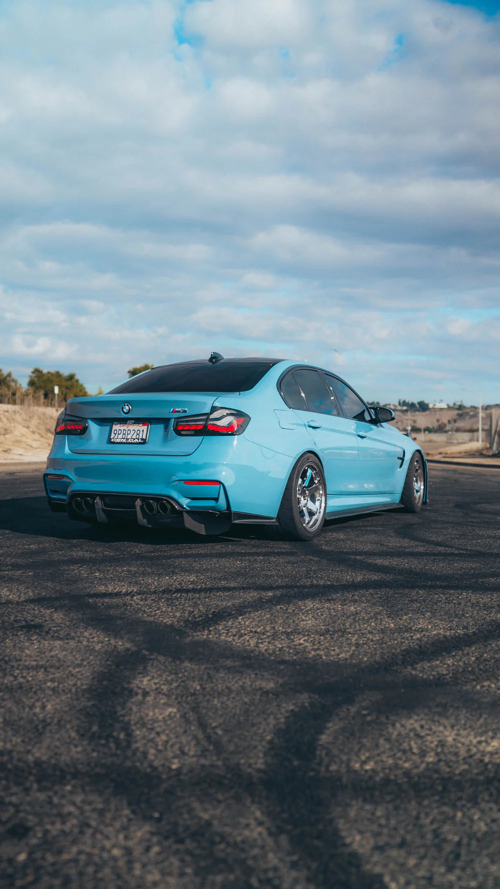 PSM Style Side Skirts Carbon Fiber for 2015–2020 BMW F80 M3 / F82 F83 M4