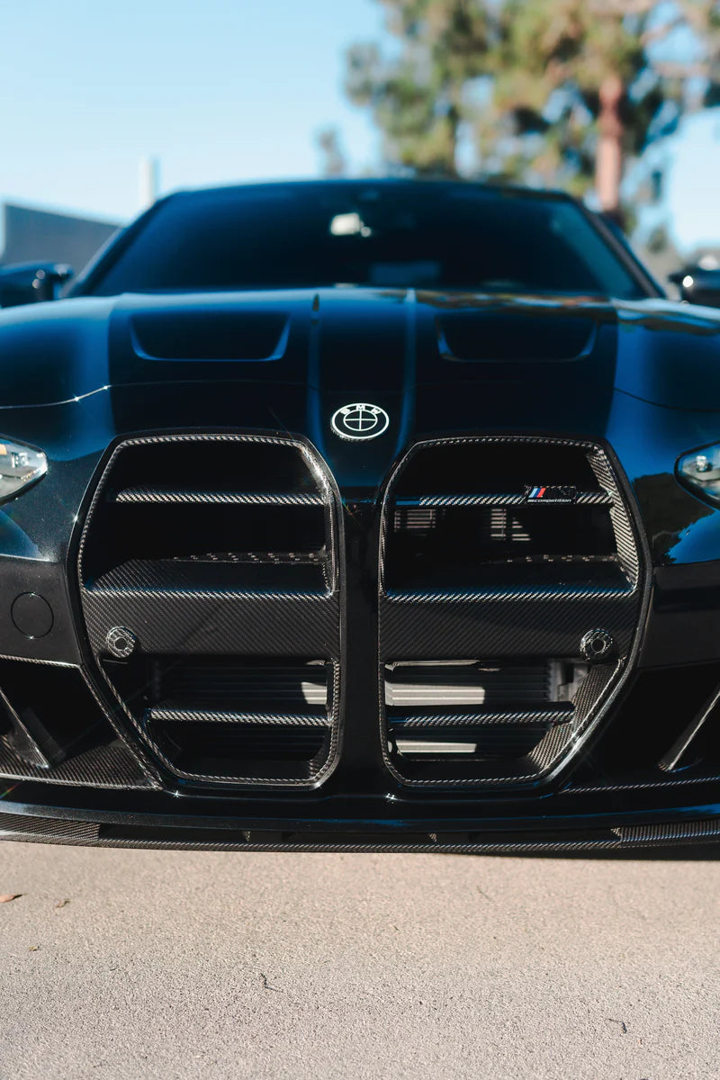 ST Style Carbon Fiber Front Grilles - BMW G80 M3 & G82/G83 M4