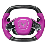 C8 Corvette Carbon Fiber Steering Wheel - Preset