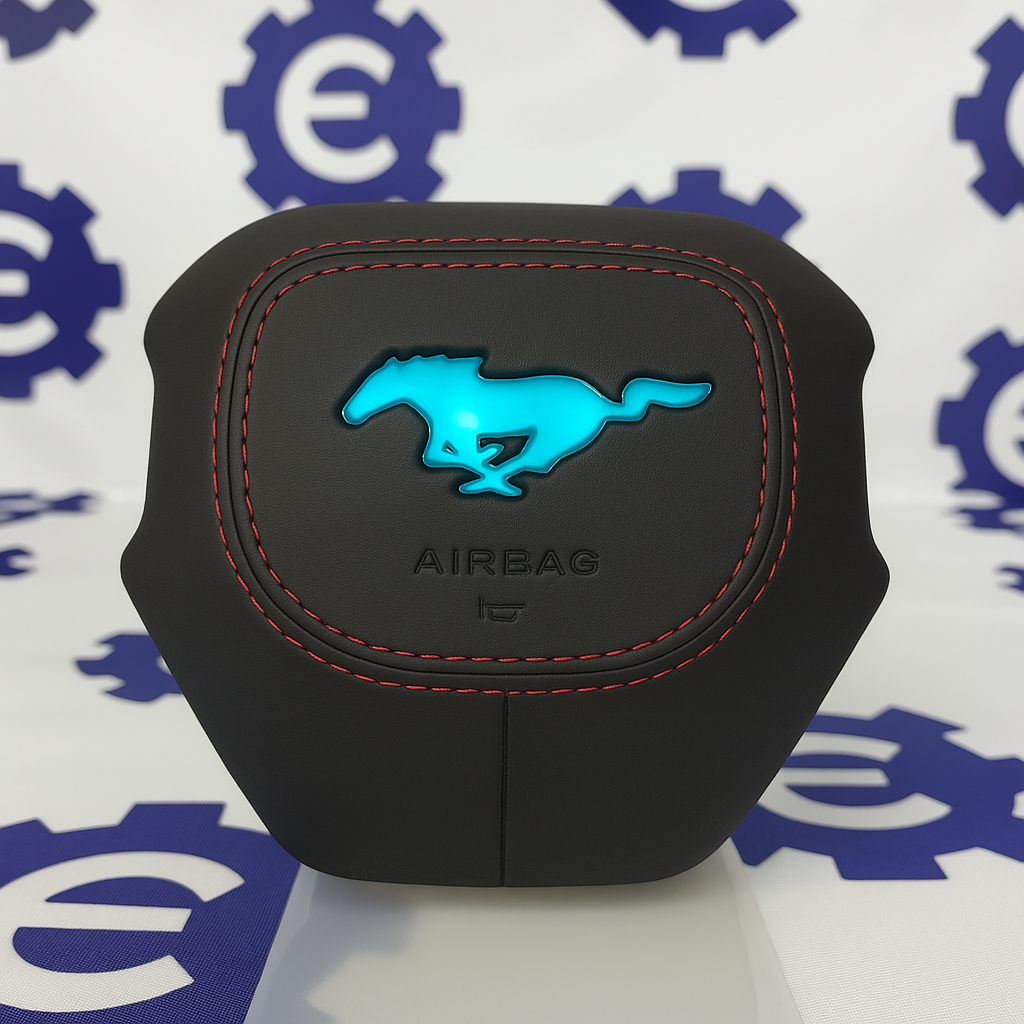 2024+ Mustang Customizable Airbag Housing Cover with RGB LED Emblem