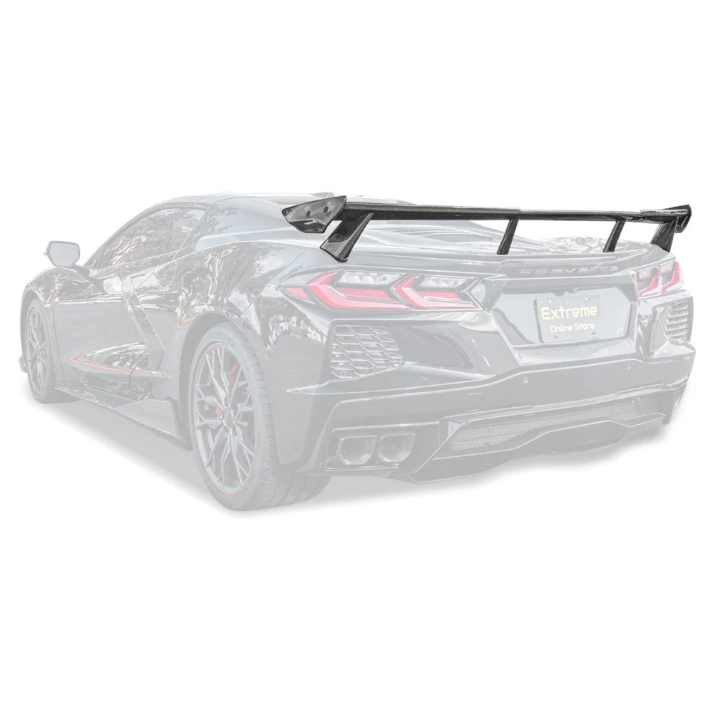 Carbon Fiber High Wing for C8 Corvette