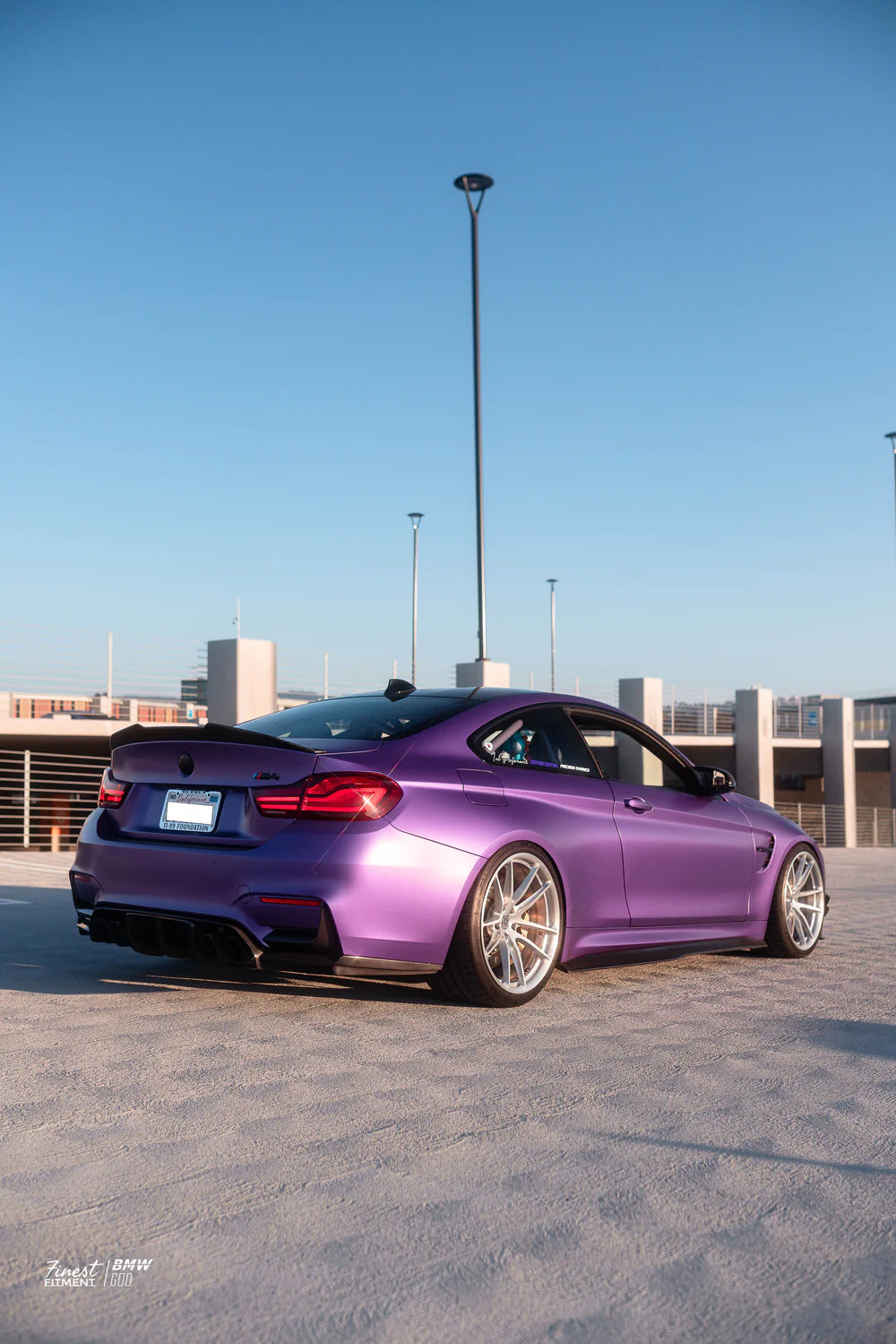 V Style Diffuser Carbon Fiber for BMW F80 M3 / F82 F83 M4