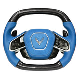 C8 Corvette Carbon Fiber Steering Wheel - Preset