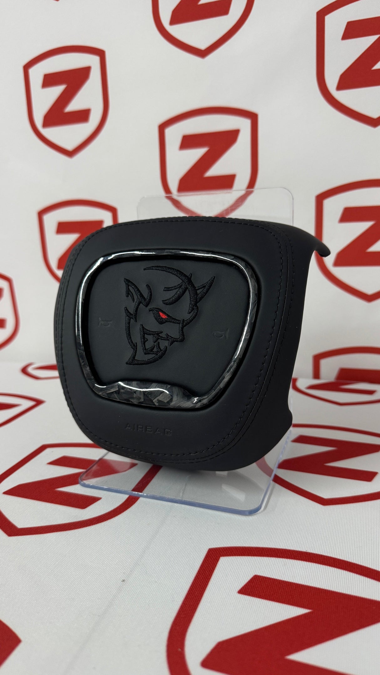 2015-2023 Dodge Airbag Cover - Dodge Demon Embroidery