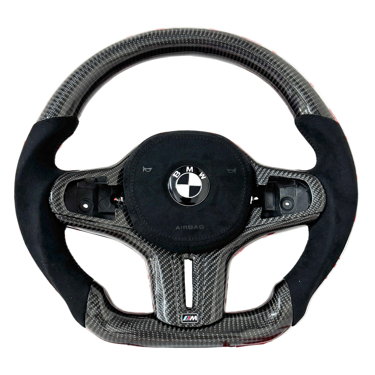 BMW F4X / F9X / G-Chassis Carbon Fiber Steering Wheel + Airbag Cover - Preset