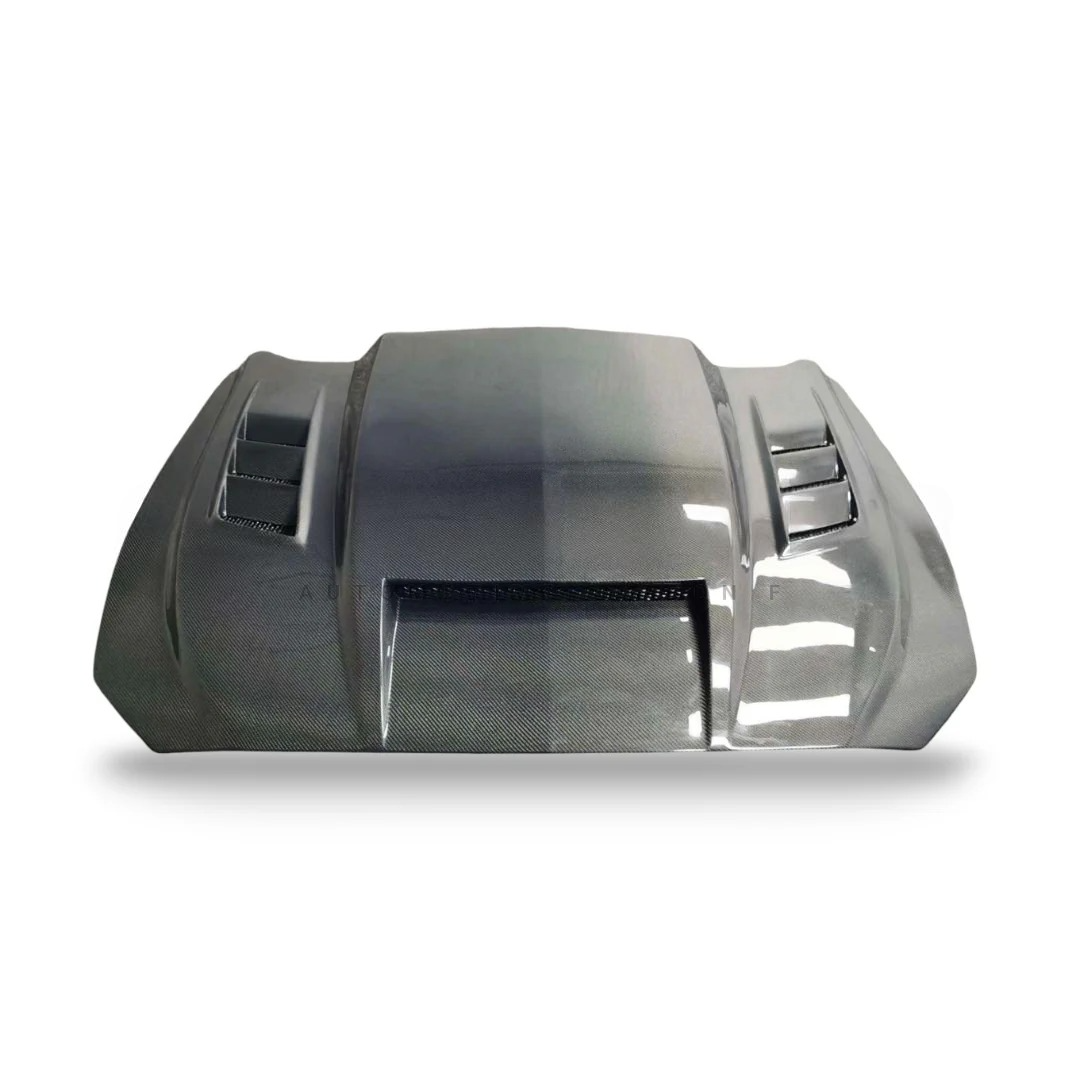 2015-2023 Mustang Carbon Fiber Terminator Style Cowl Hood