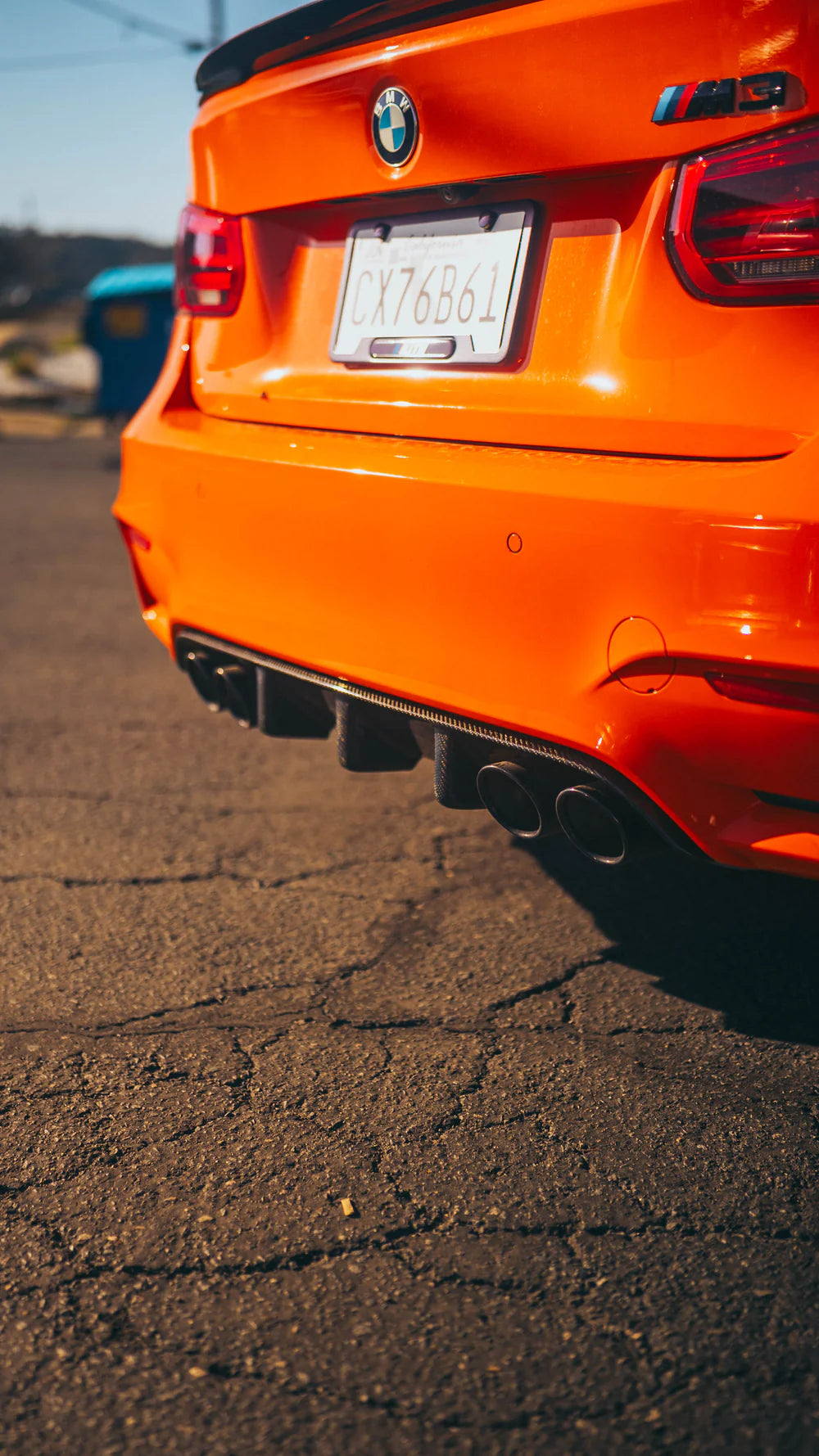 MP Style Rear Diffuser – Carbon Fiber – BMW F80 M3 / F82–F83 M4