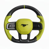 2024+ Ford Mustang Carbon Fiber Steering Wheel - Preset