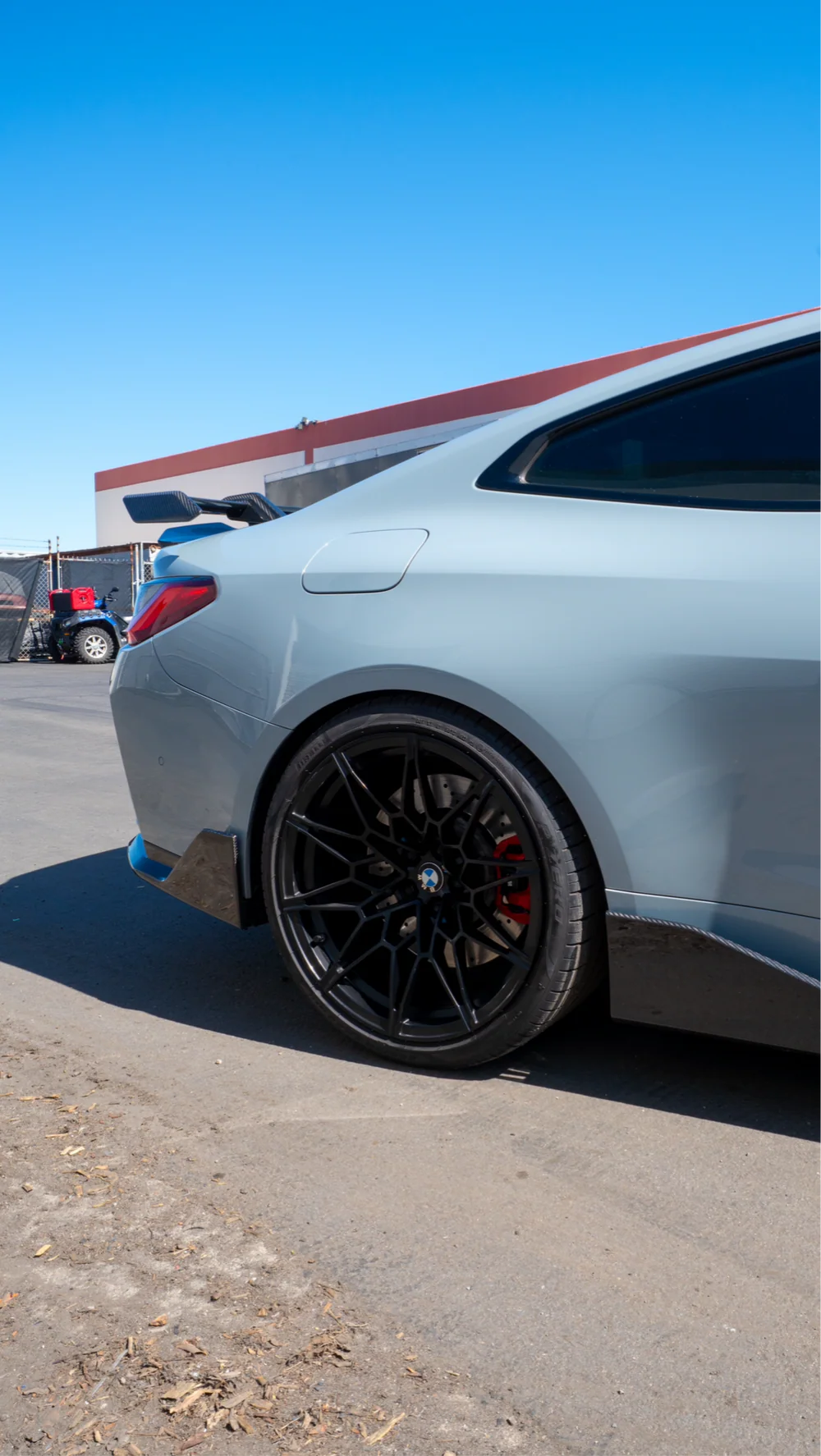 Carbon Fiber Rear Bumper MP Splitters – BMW G80 M3 / G82–G83 M4