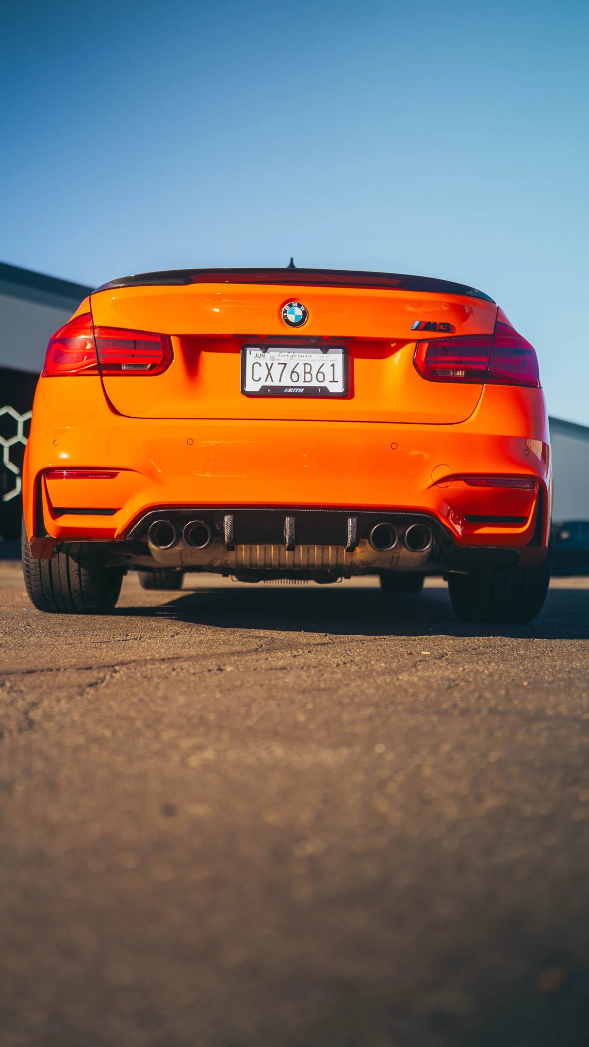 MP Style Rear Diffuser – Carbon Fiber – BMW F80 M3 / F82–F83 M4