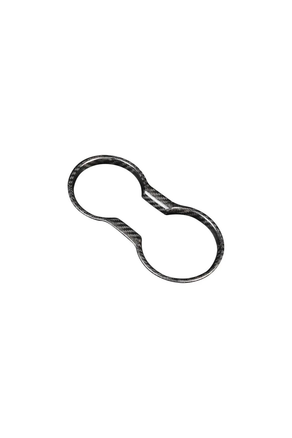 2024+ S650 Mustang Hard Carbon Fiber Cup Holder Trim Cover