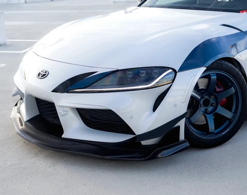 AERO7 Front Lip – Carbon Fiber – Toyota GR Supra A90 / A91