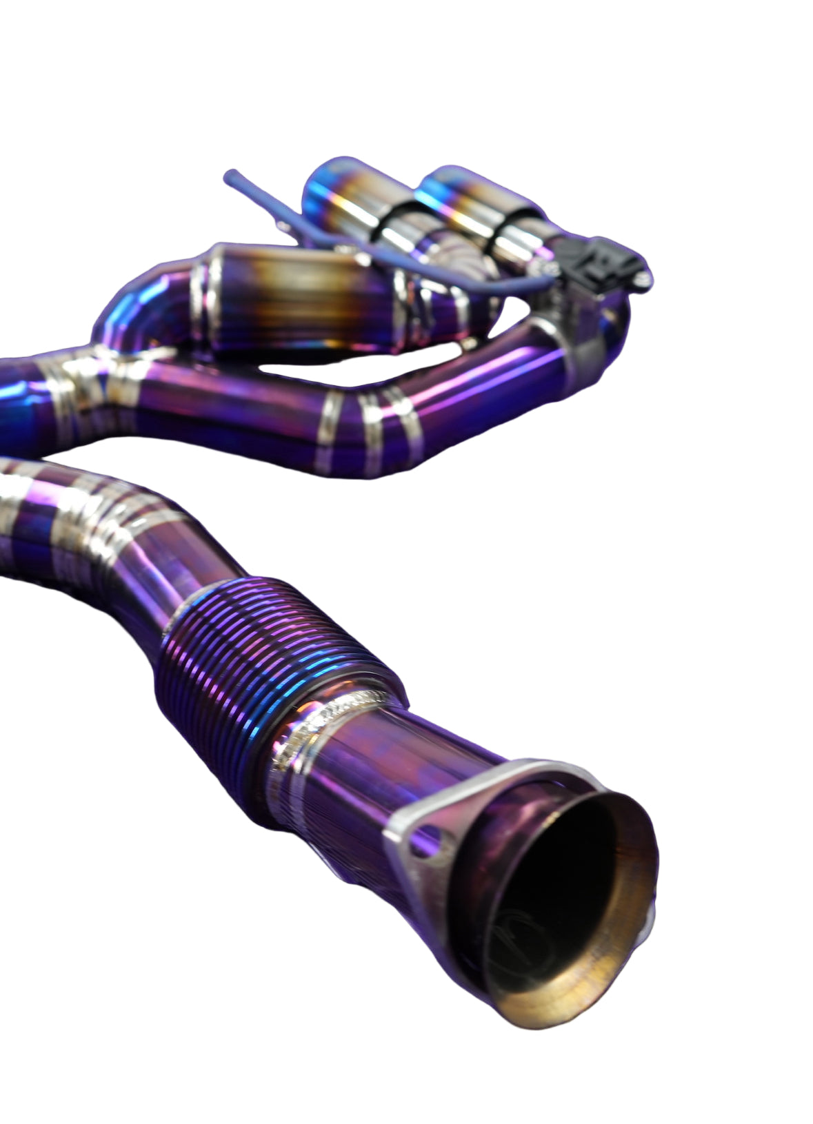 Chevy Corvette C8 Titanium Valved Catback Exhaust - APEX Exhaust