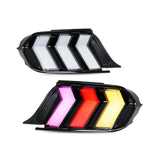 2015-2022 Ford Mustang S650 Style Tail Lights RGB DRL Animation