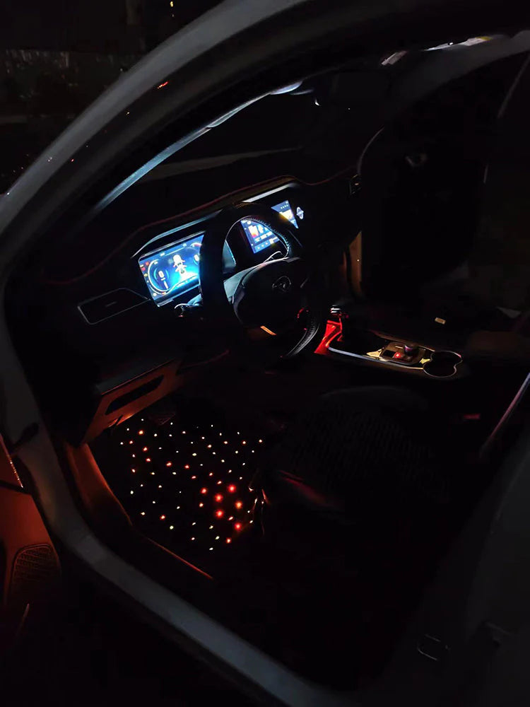 Starlight Fiber Optic Car Floor Mats