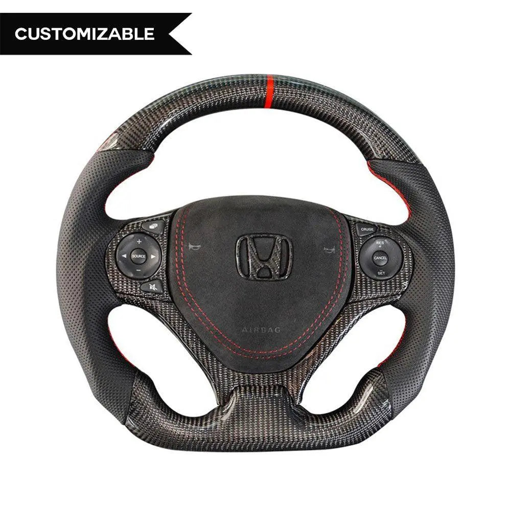 2012-2015 Honda Civic Carbon Fiber Steering Wheel - Customizable