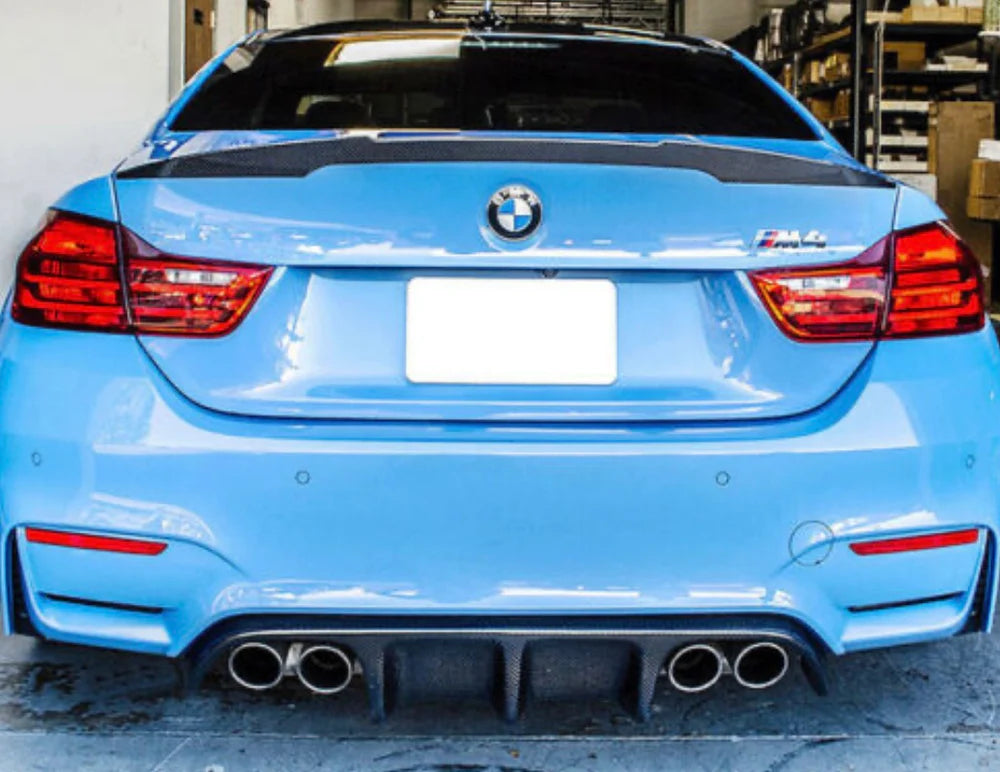 MP Big Fin Diffuser Carbon Fiber for BMW F80 M3 / F82 F83 M4