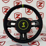 2015-2023 Shelby GT350/GT500 Carbon Fiber Steering Wheel + Airbag Cover - Preset