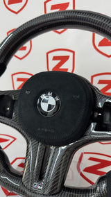 BMW F4X / F9X / G-Chassis Carbon Fiber Steering Wheel + Airbag Cover - Preset