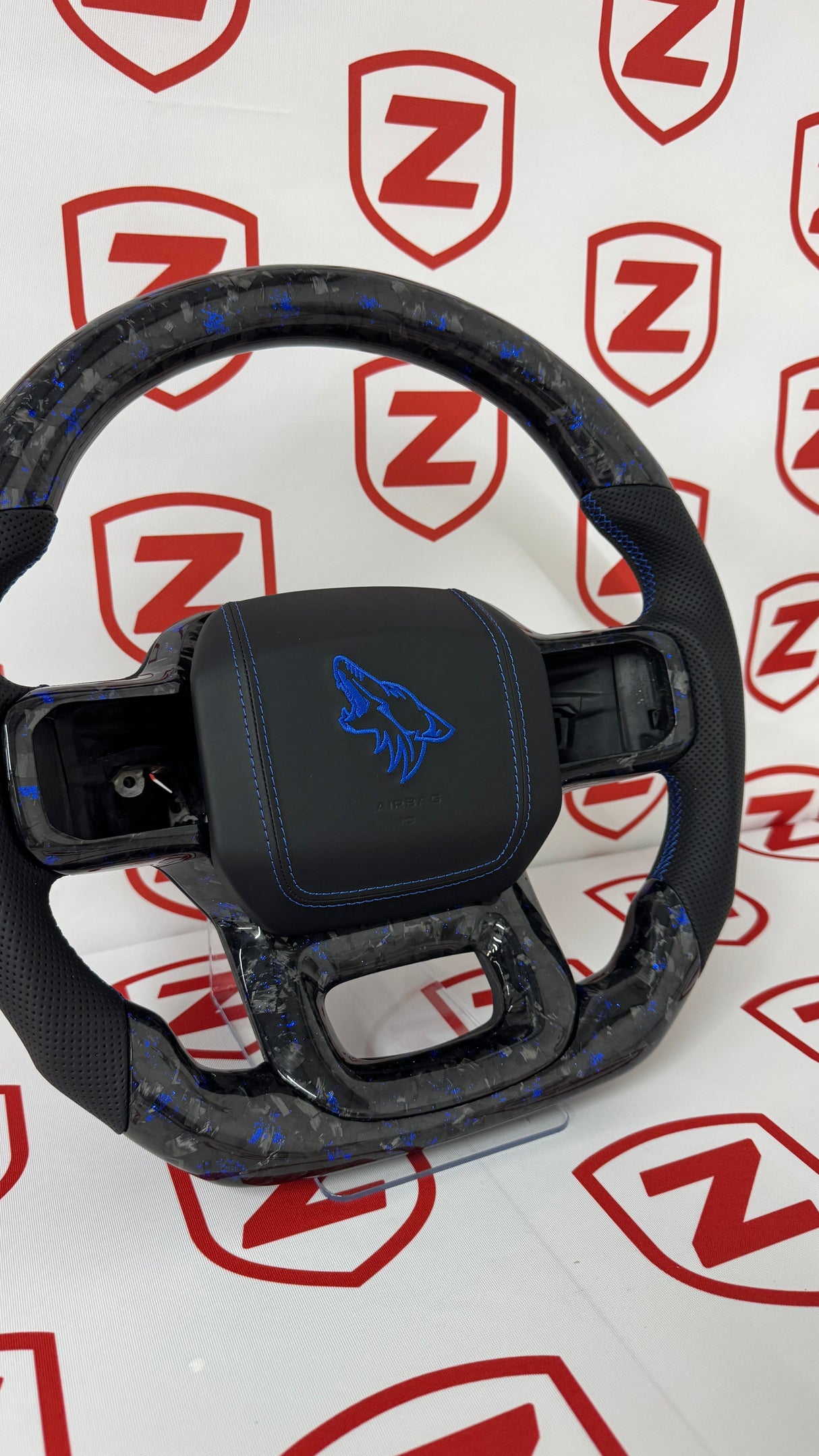2021-2025 Ford F150 Carbon Fiber Steering Wheel - Customizable