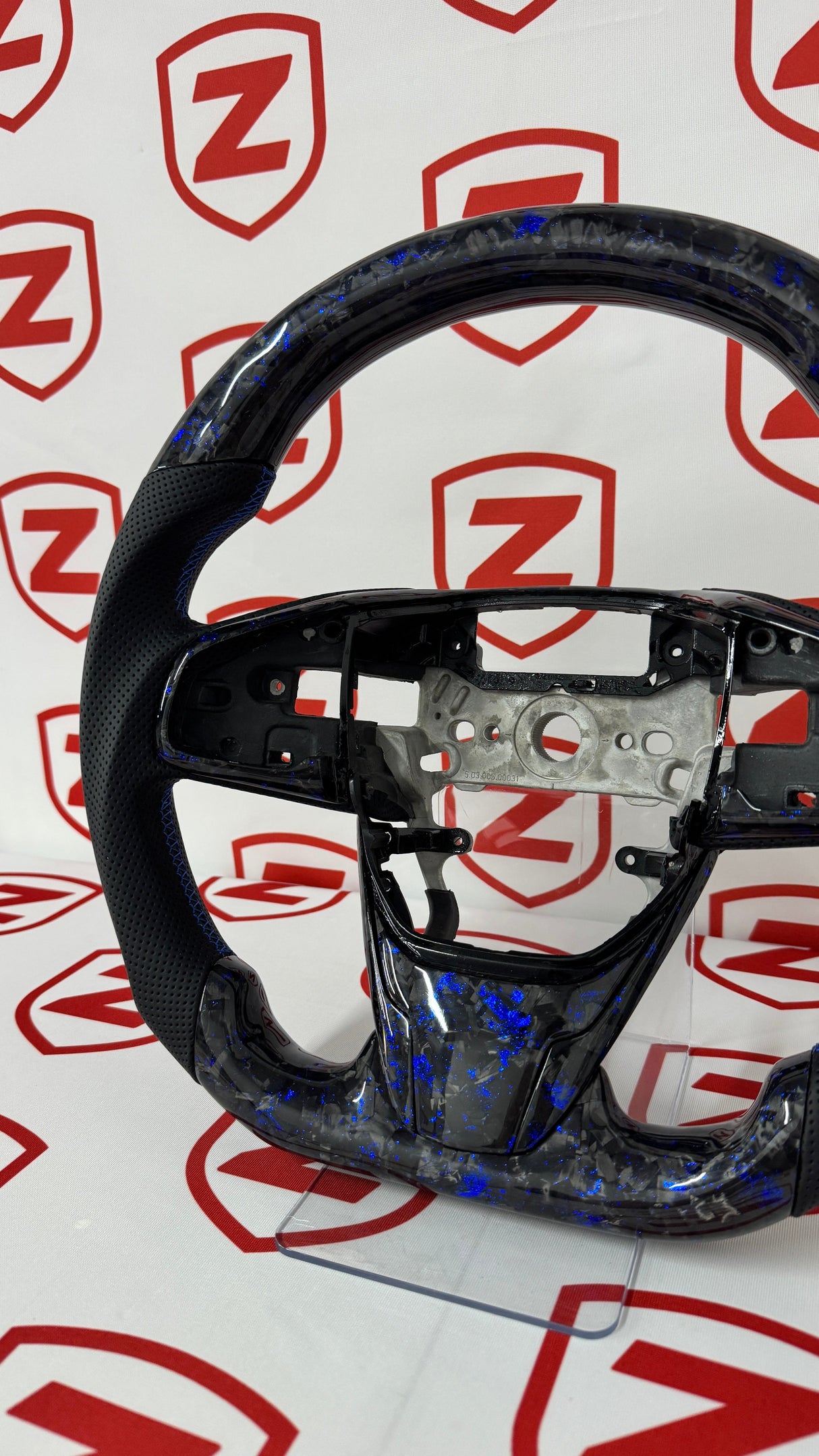 2016-2021 Honda Civic Custom Forged Carbon Fiber Steering Wheel - Preset