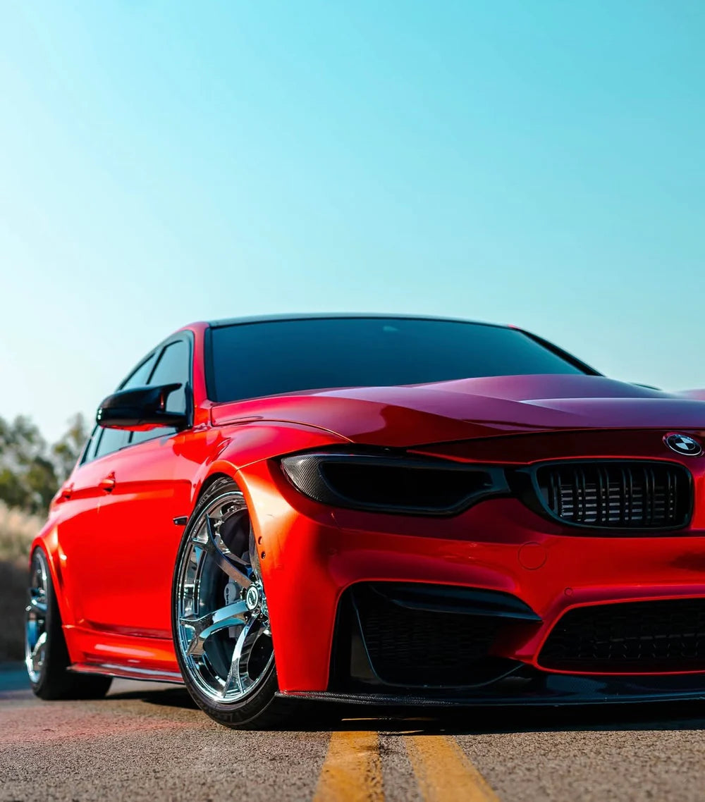 Headlight Delete Panel Carbon Fiber for BMW F80 M3 / F82 F83 M4 / F32 4-Series