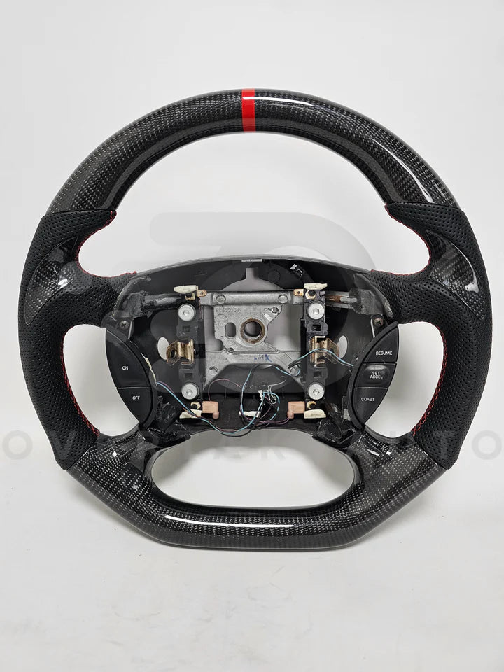 1994-2004 Ford Mustang Carbon Fiber Steering Wheel - Customizable