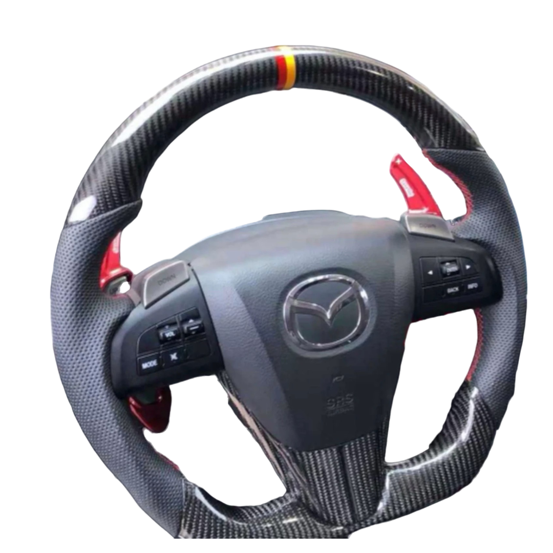 2011-2015 Mazda 5 Carbon Fiber Steering Wheel - Customizable