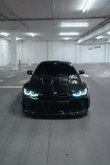 Yellow DRL Style Real Laser LED Headlights - BMW G80 M3 & G82/G83 M4