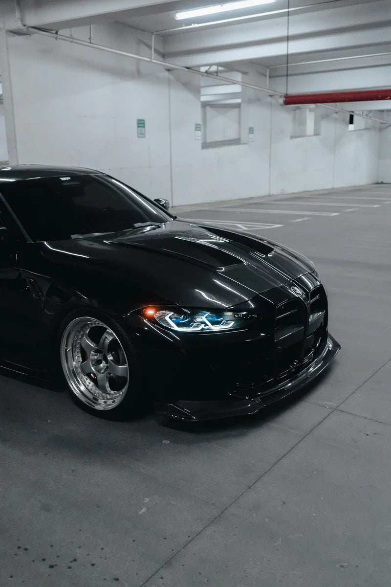 Yellow DRL Style Real Laser LED Headlights - BMW G80 M3 & G82/G83 M4