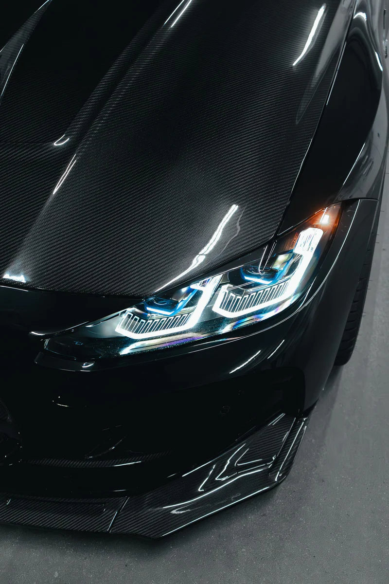 Yellow DRL Style Real Laser LED Headlights - BMW G80 M3 & G82/G83 M4