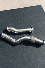 S58 Catless Downpipes - BMW G80 M3, G82/G83 M4 & G87 M2 - APEX Exhaust