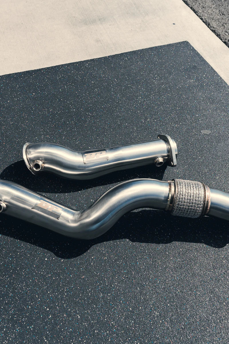 S58 Catless Downpipes - BMW G80 M3, G82/G83 M4 & G87 M2 - APEX Exhaust