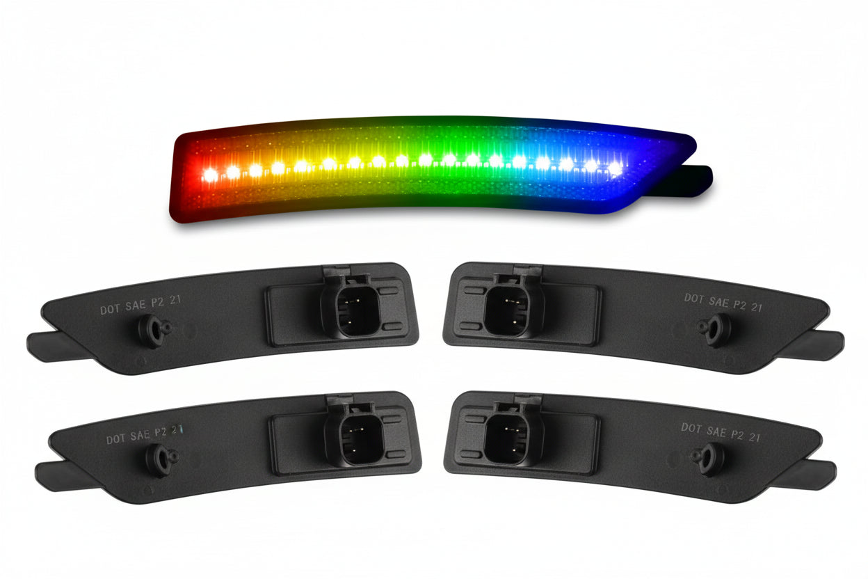 2024+ Ford Mustang S650 RGB LED Side Markers