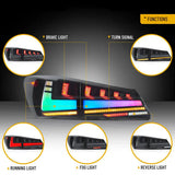 RGB Tail Light For 2006-2012 Lexus IS250 IS350 ISF LED Tail Light Sequential Signal Light