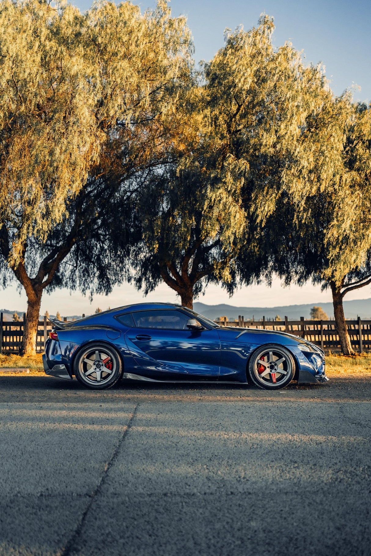 VR Style Carbon Fiber Front Hood - Toyota A90 GR Supra
