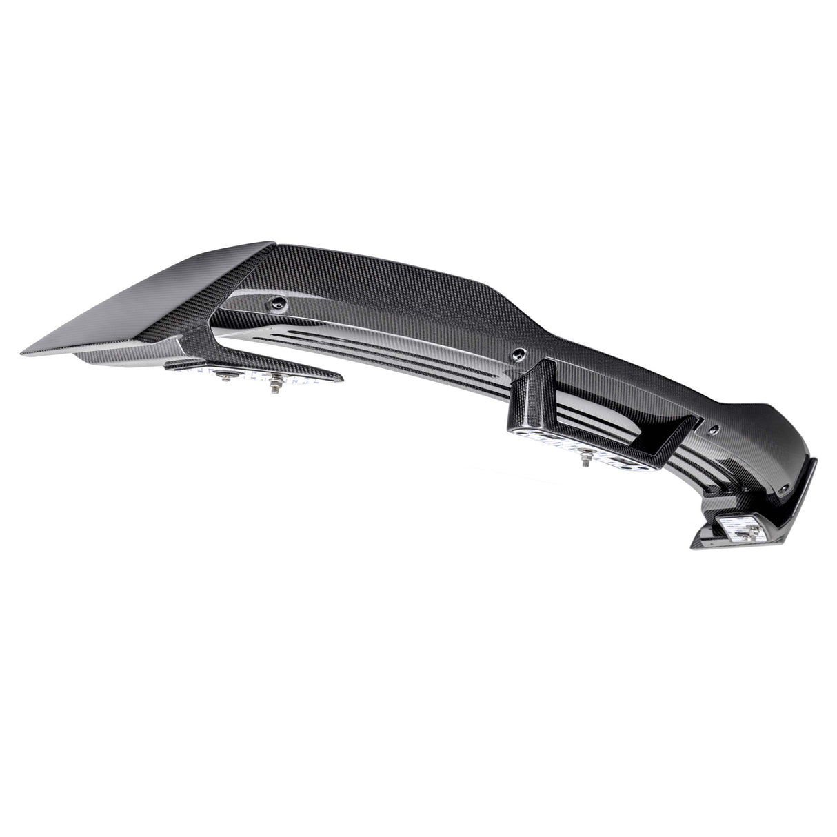 Carbon Fiber spoiler for 2024 Ford Mustang Dark Horse with Gurney Flap