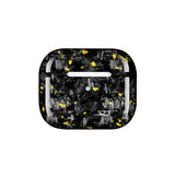 Apple AirPods | Gold Flake Real Forged Carbon Fiber Case