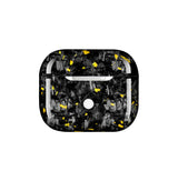 Apple AirPods | Gold Flake Real Forged Carbon Fiber Case