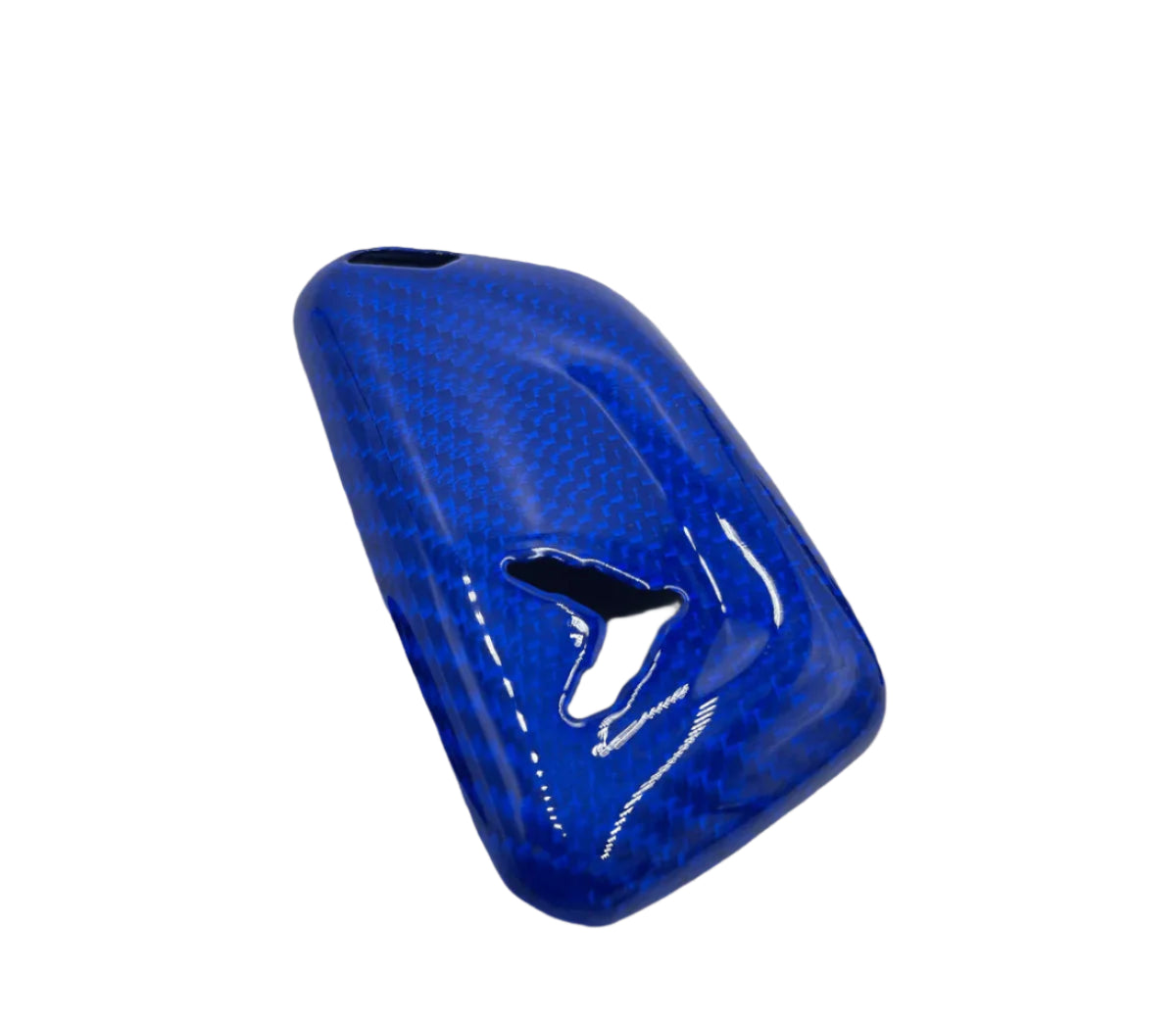 C8 Corvette Carbon Fiber Key Cover - Black, Red, or Blue