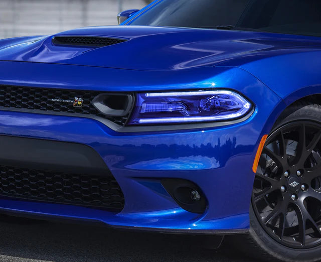 15-23 Dodge Charger 7th Gen RGB Style Dual Beam Projector Headlights