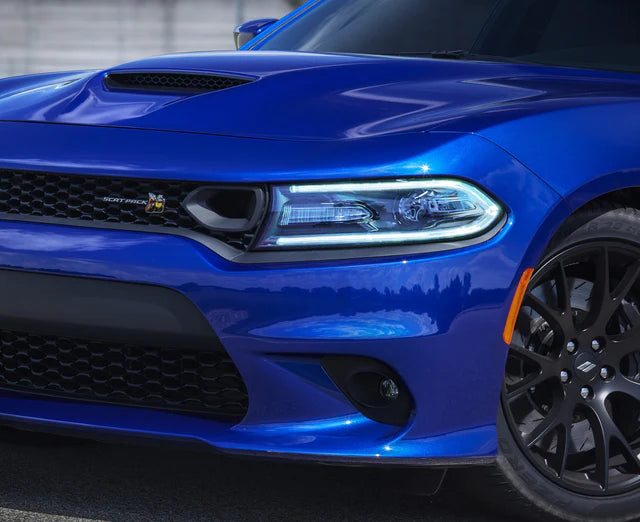 15-23 Dodge Charger 7th Gen RGB Style Dual Beam Projector Headlights
