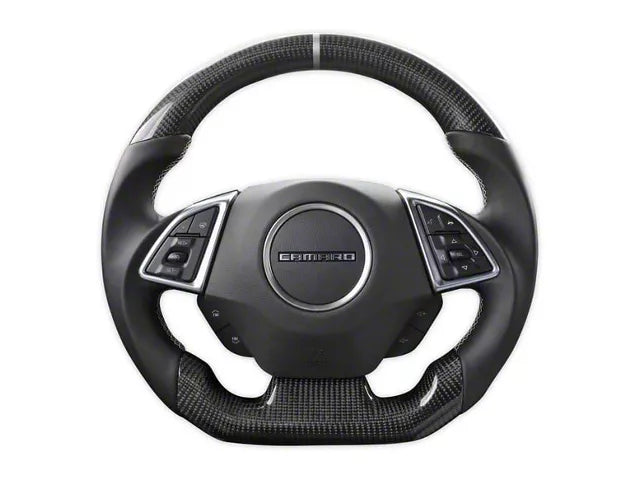 2016-2024 Chevy Camaro Carbon Fiber Steering Wheel - Customizable