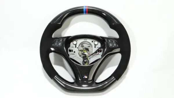 2004-2012 BMW M5, 5 Series, E60, M6, 6 Series, E63, E64 Carbon Fiber Steering Wheel - Customizable