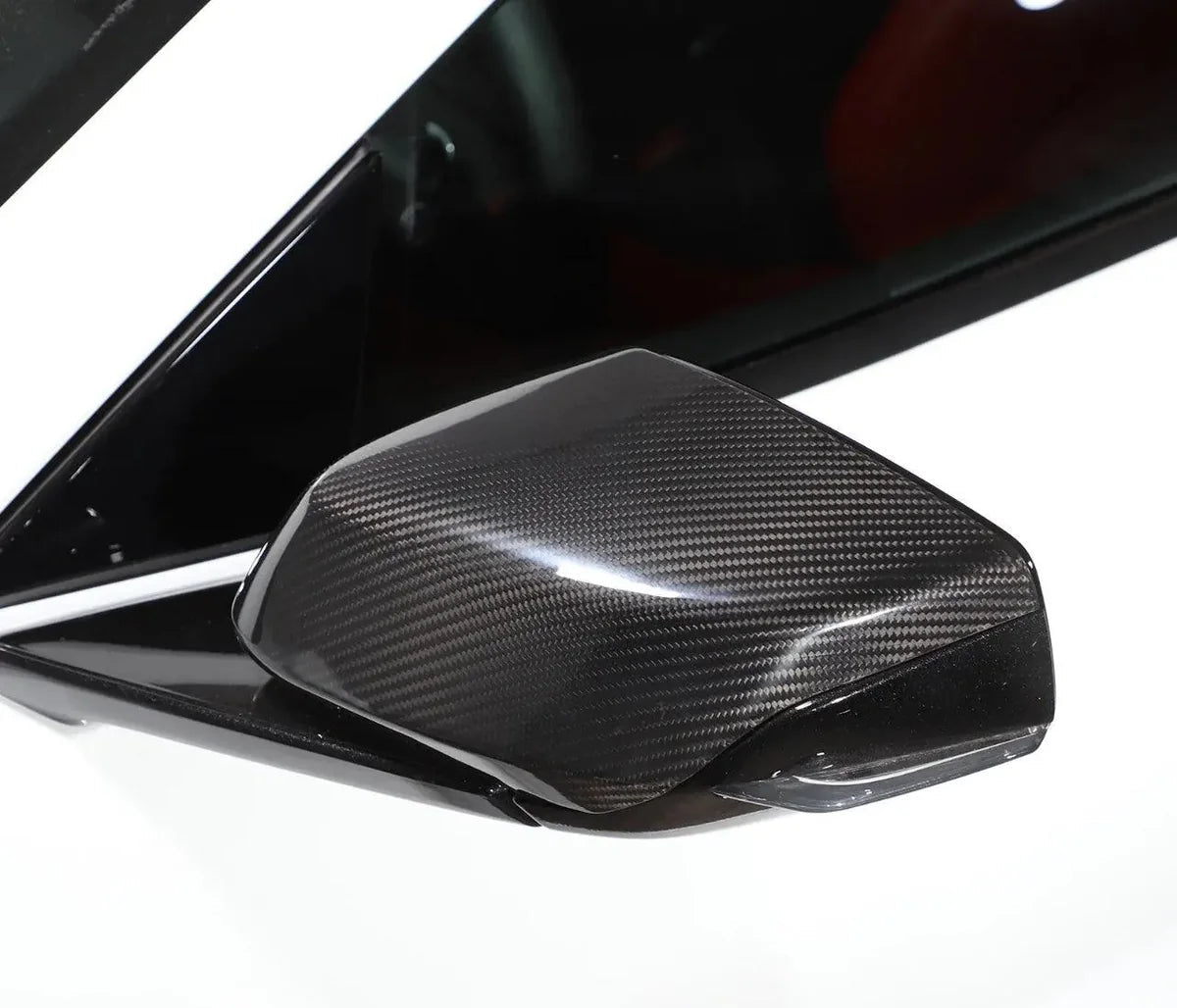 C8 Corvette Exterior Carbon Fiber Mirror Cap Replacement