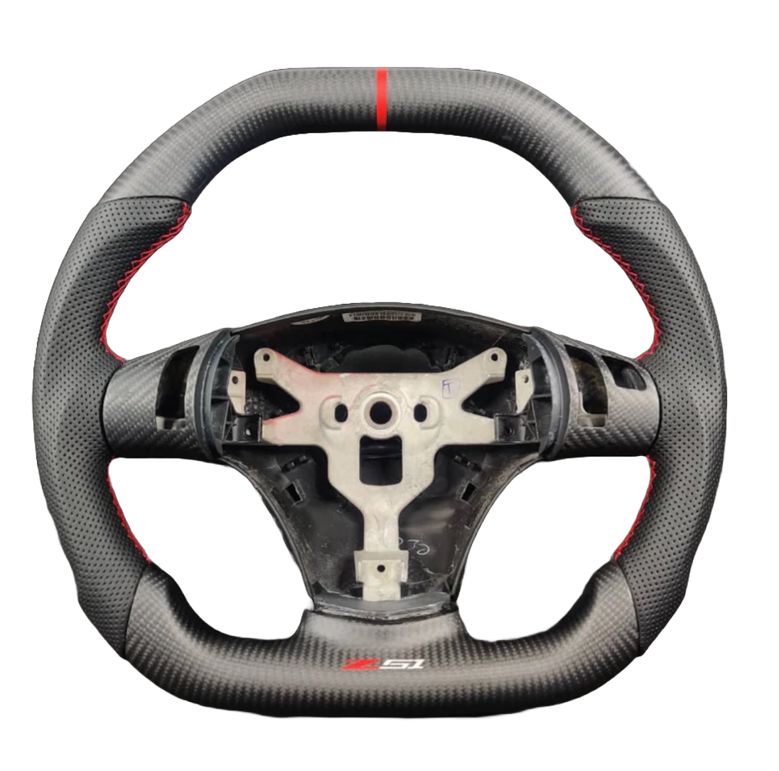 2006-2013 Chevrolet C6 Corvette Carbon Fiber Steering Wheel - Customizable