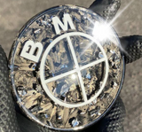 Custom Carbon Fiber Emblem BMW